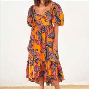Farm Rio Macaw Dress